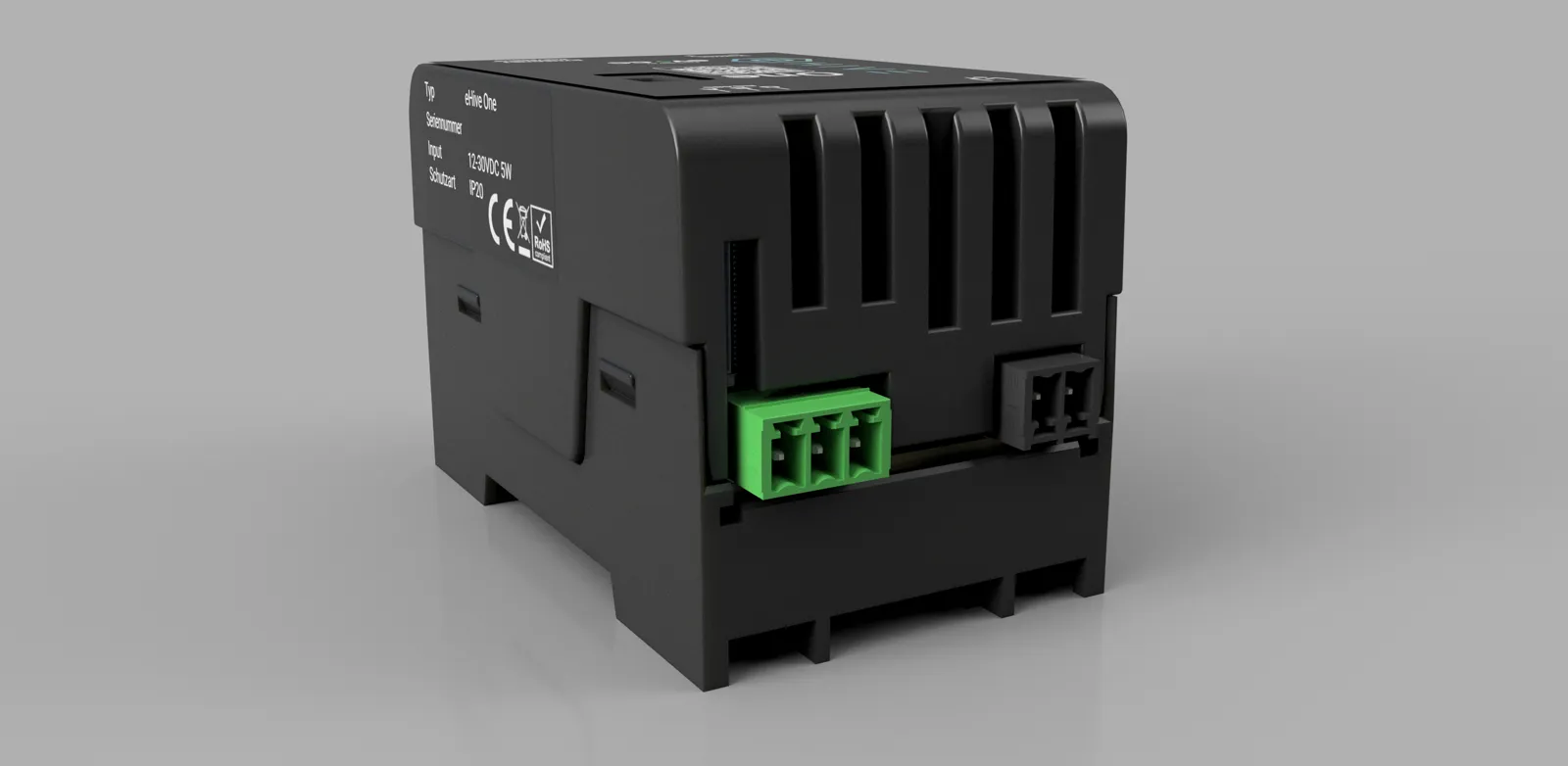 eHive One Anschlussseite RS485 und DI